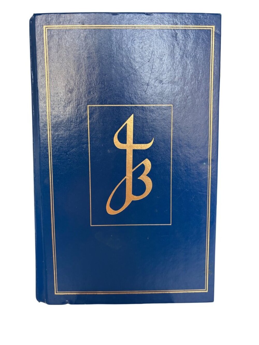 The New Jerusalem Bible Hardcover Edition Doubleday 1985 - Blue Gold Lettering